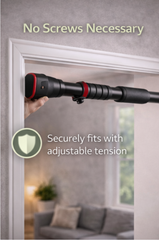 Home Fitness Equipment Fitness Horizontal Bar Stretching Hanging Bar Indoor Wall Pull-up Device No Punching Door Single Bar